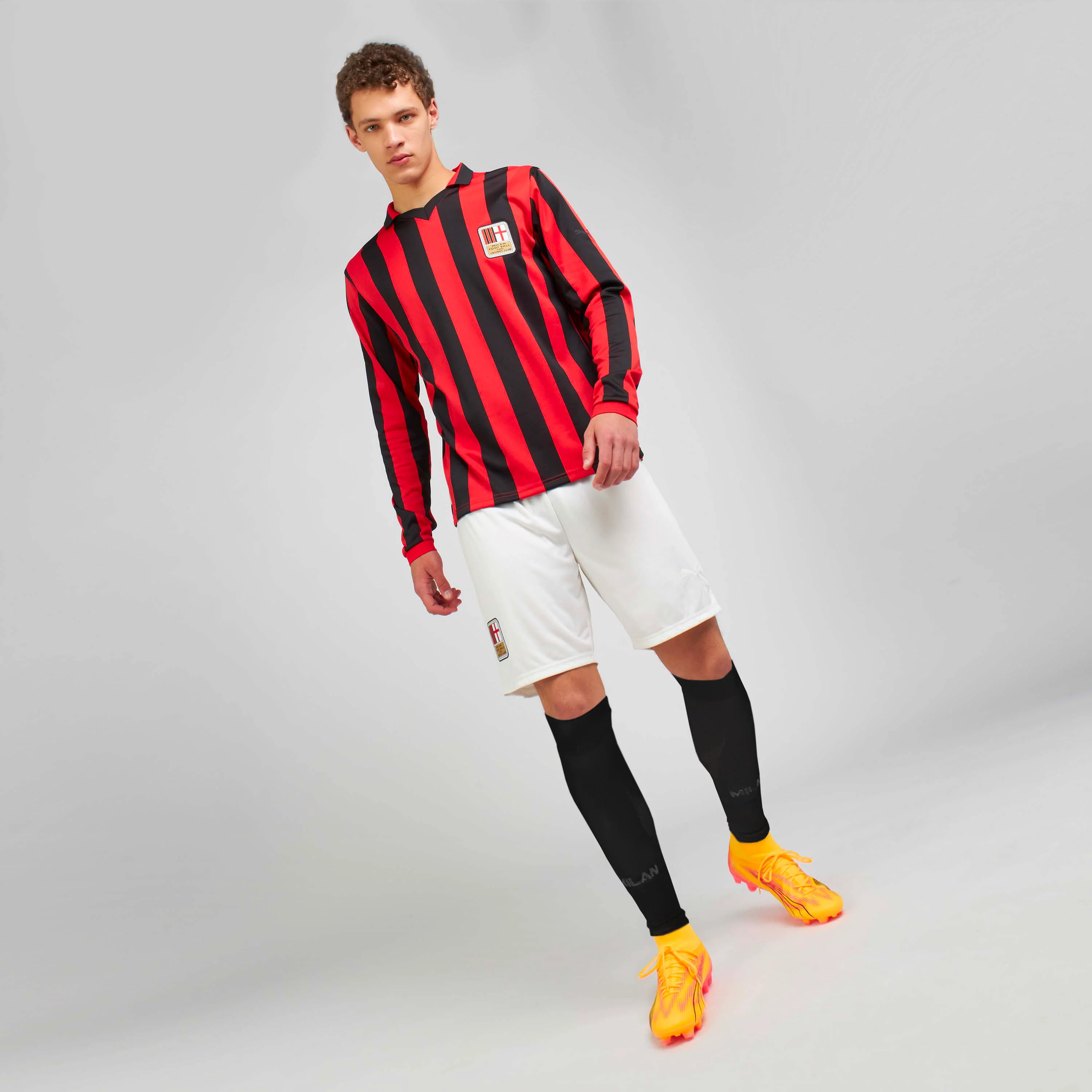 MAGLIA MILAN GARA AUTHENTIC 125° ANNIVERSARIO - Image 4