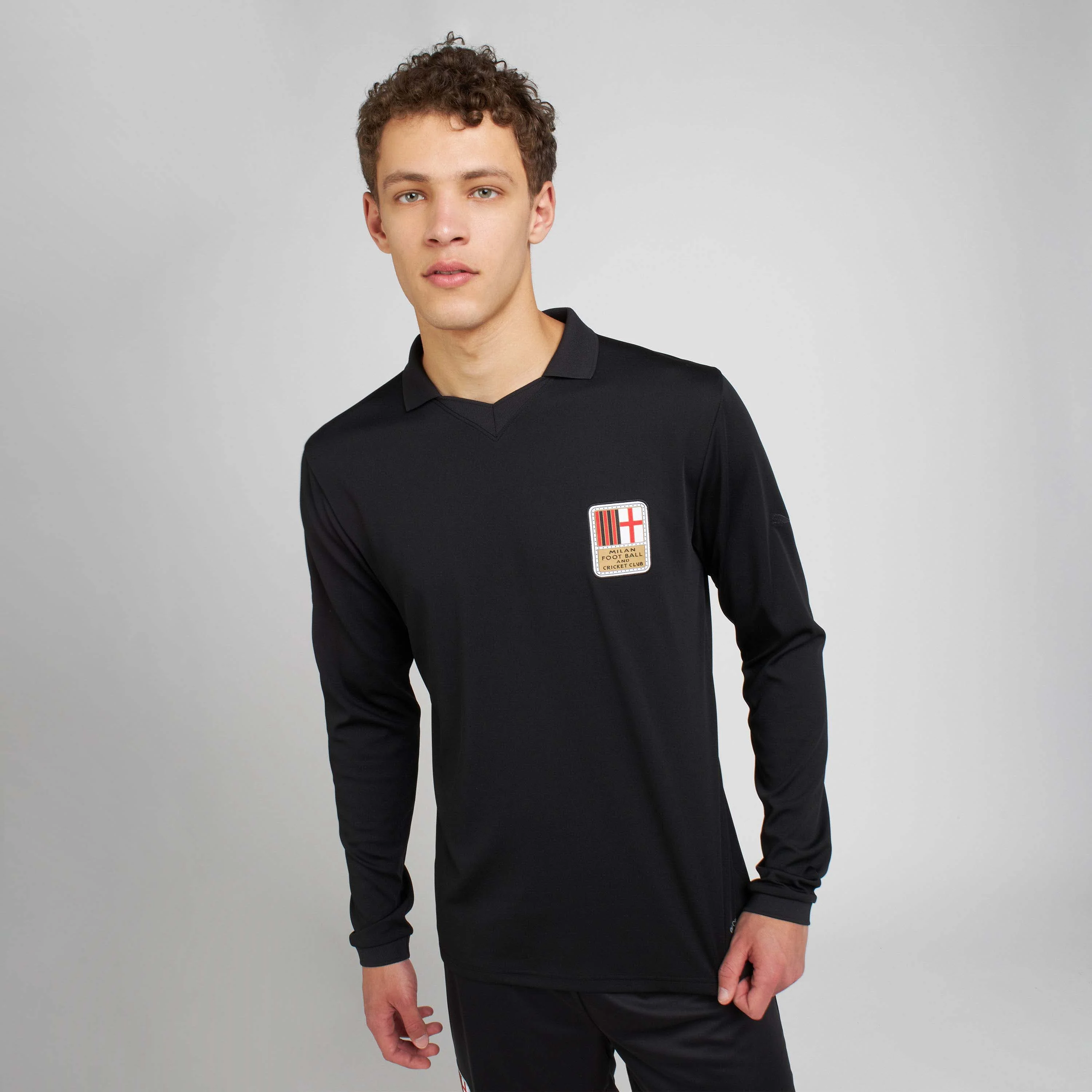 MAGLIA MILAN GARA AUTHENTIC PORTIERE 125° ANNIVERSARIO - Image 3
