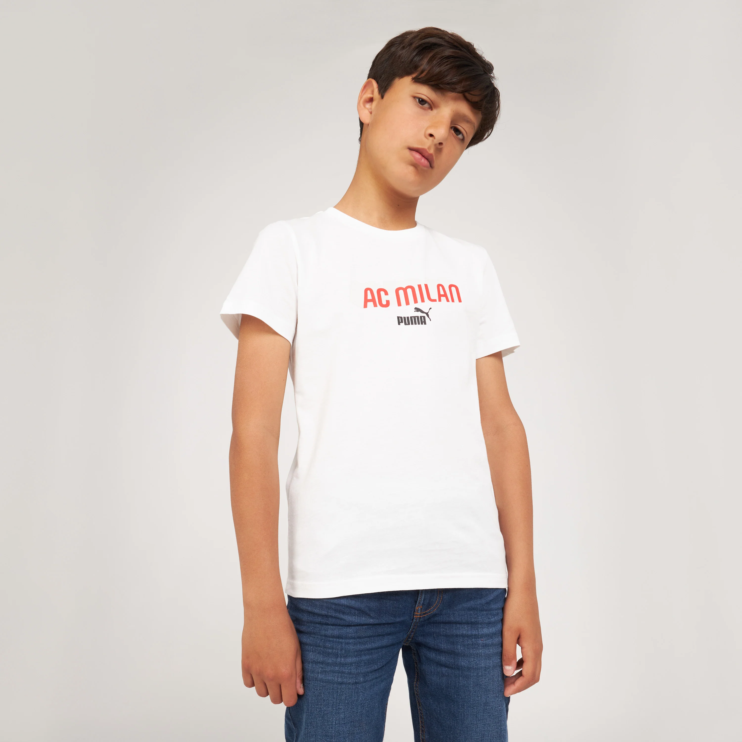 T-SHIRT MILAN CULTURE BIANCA BAMBINO - Image 3