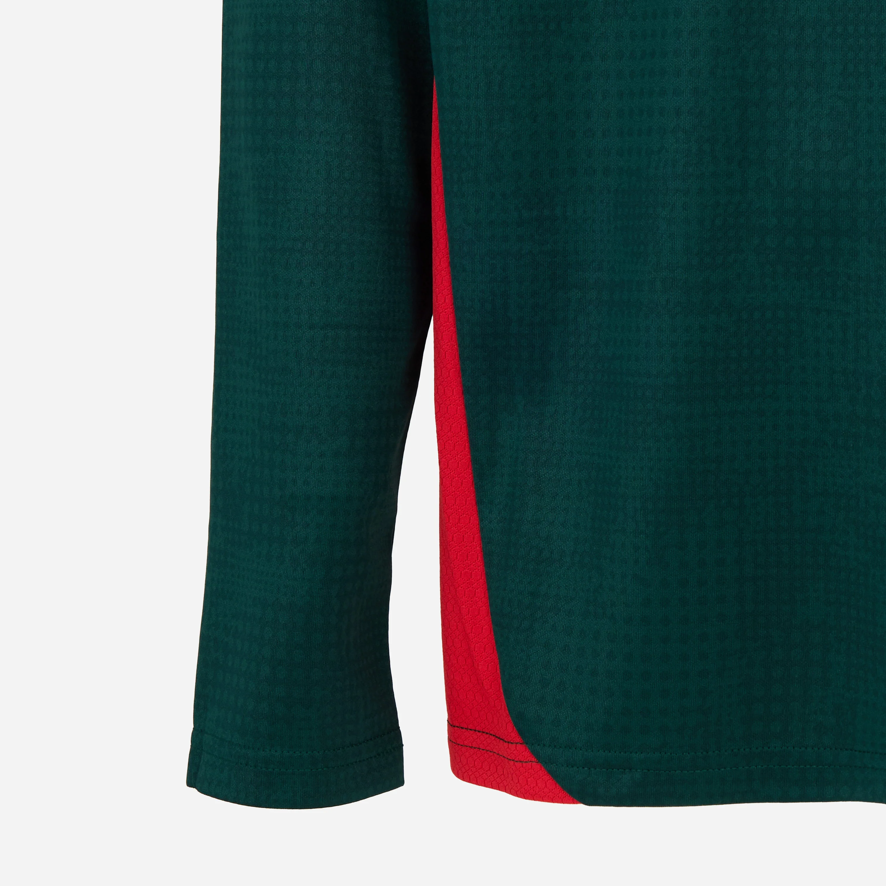 MAGLIA VERDE MILAN TRAINING 1/4 ZIP A MANICA LUNGA 2025/26 - Image 8