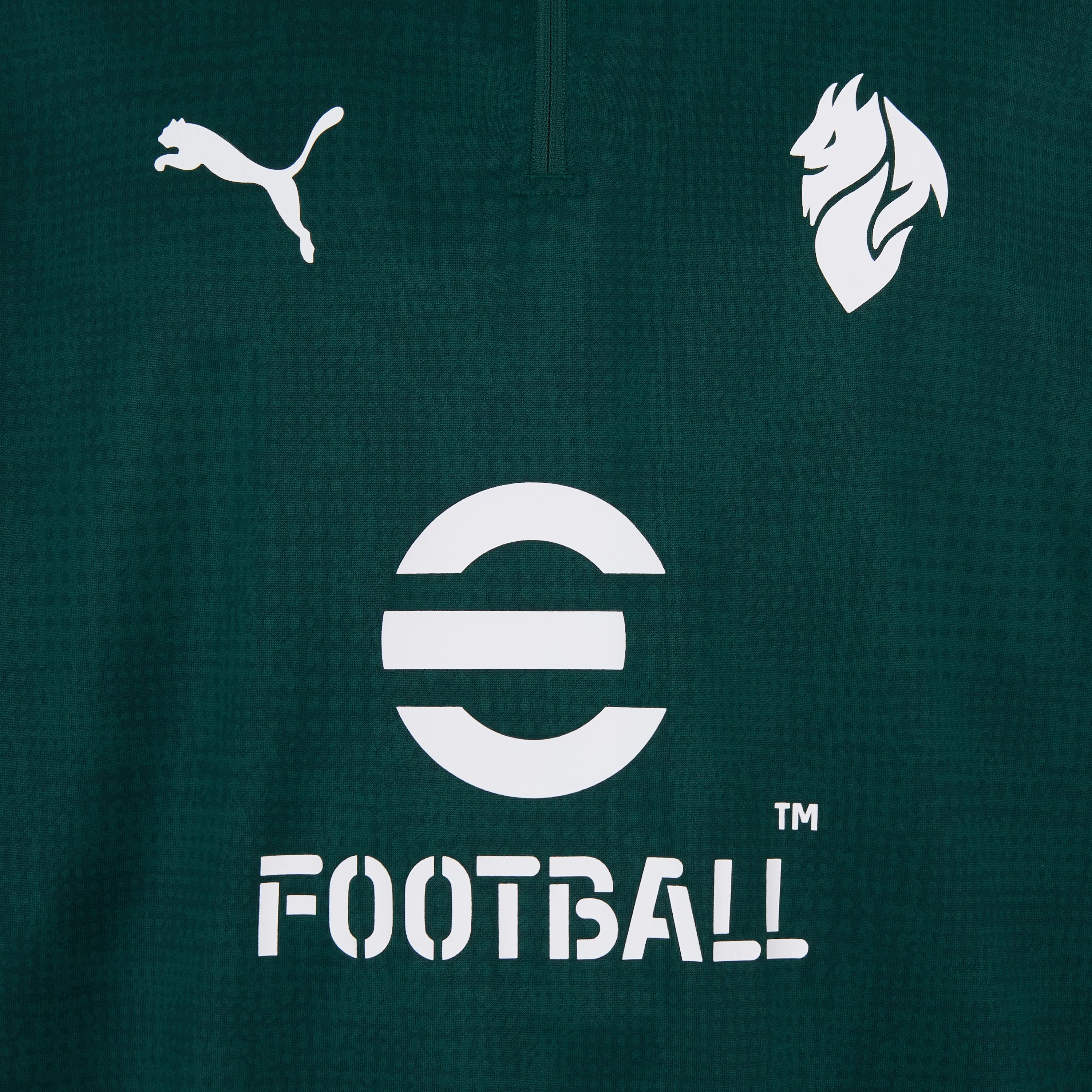 MAGLIA VERDE MILAN TRAINING 1/4 ZIP A MANICA LUNGA 2025/26 - Image 9