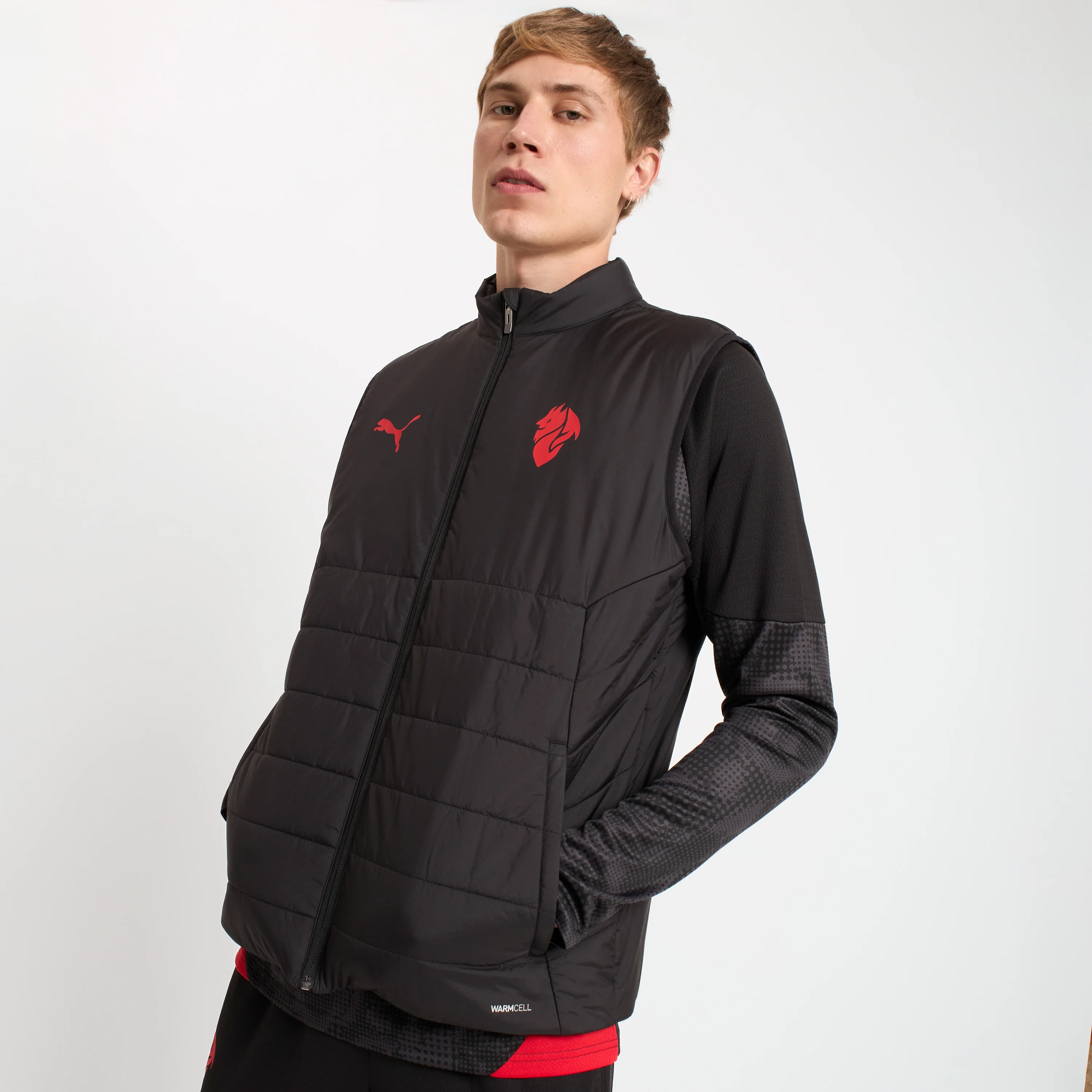 GILET NERO MILAN TRAINING 2025/26 - Image 3