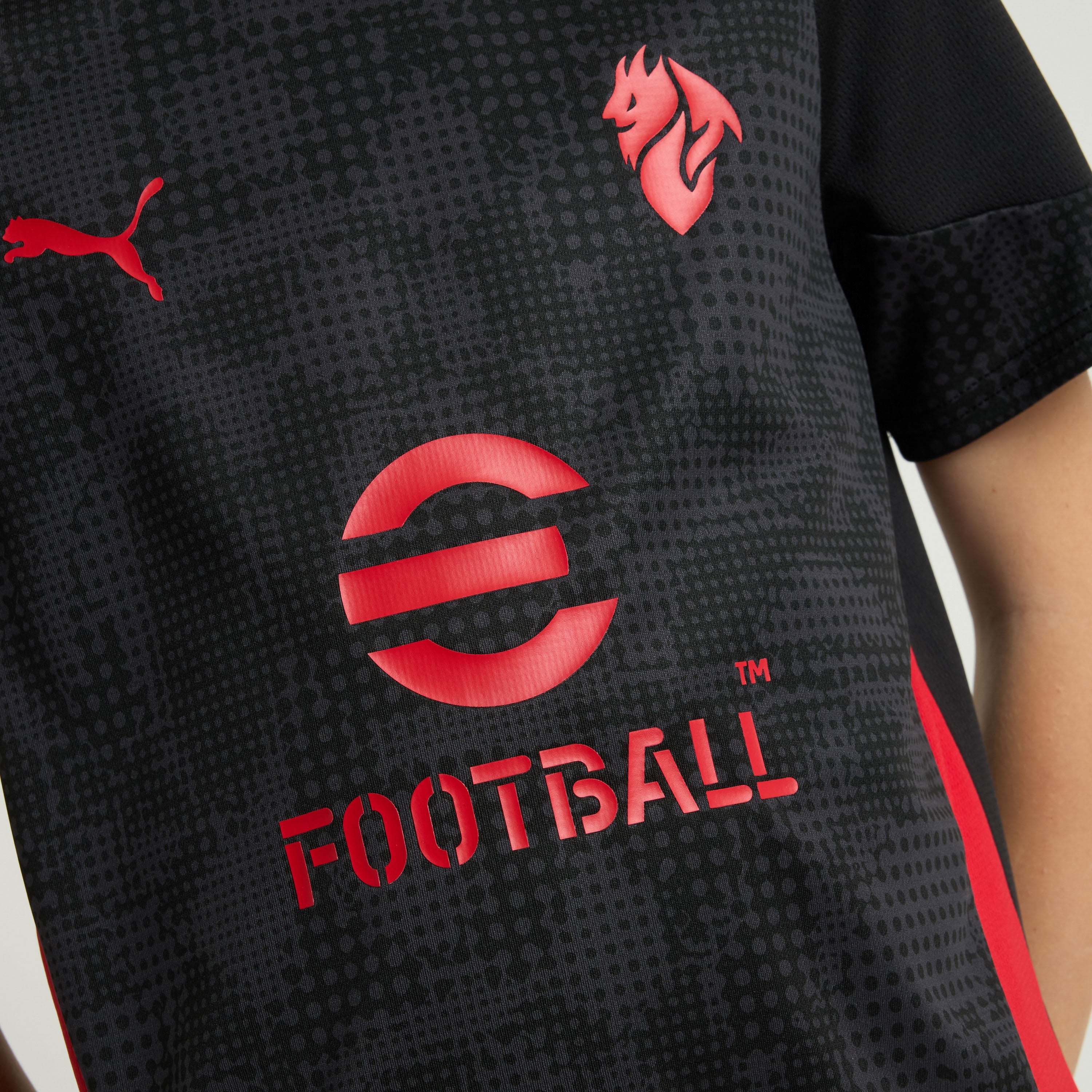 MAGLIA NERA BAMBINO MILAN TRAINING 2025/26 - Image 6