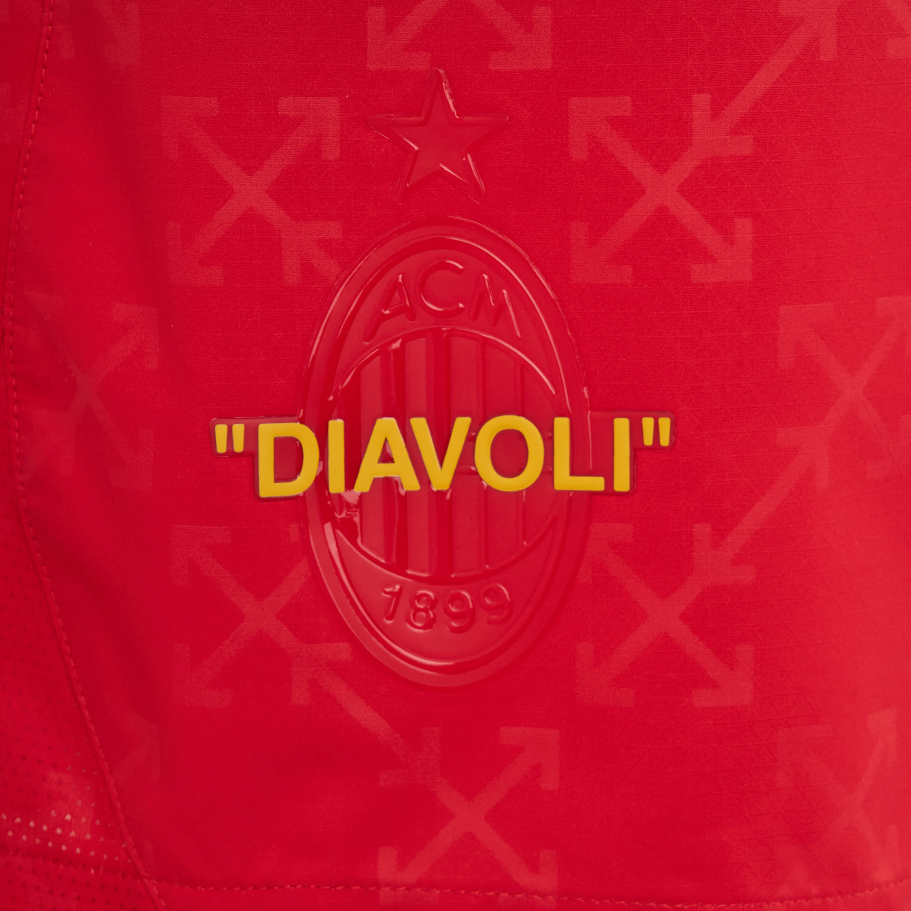 PANTALONCINI ROSSI PUMA X AC MILAN X OFF-WHITE™ 2024/25 - Image 4