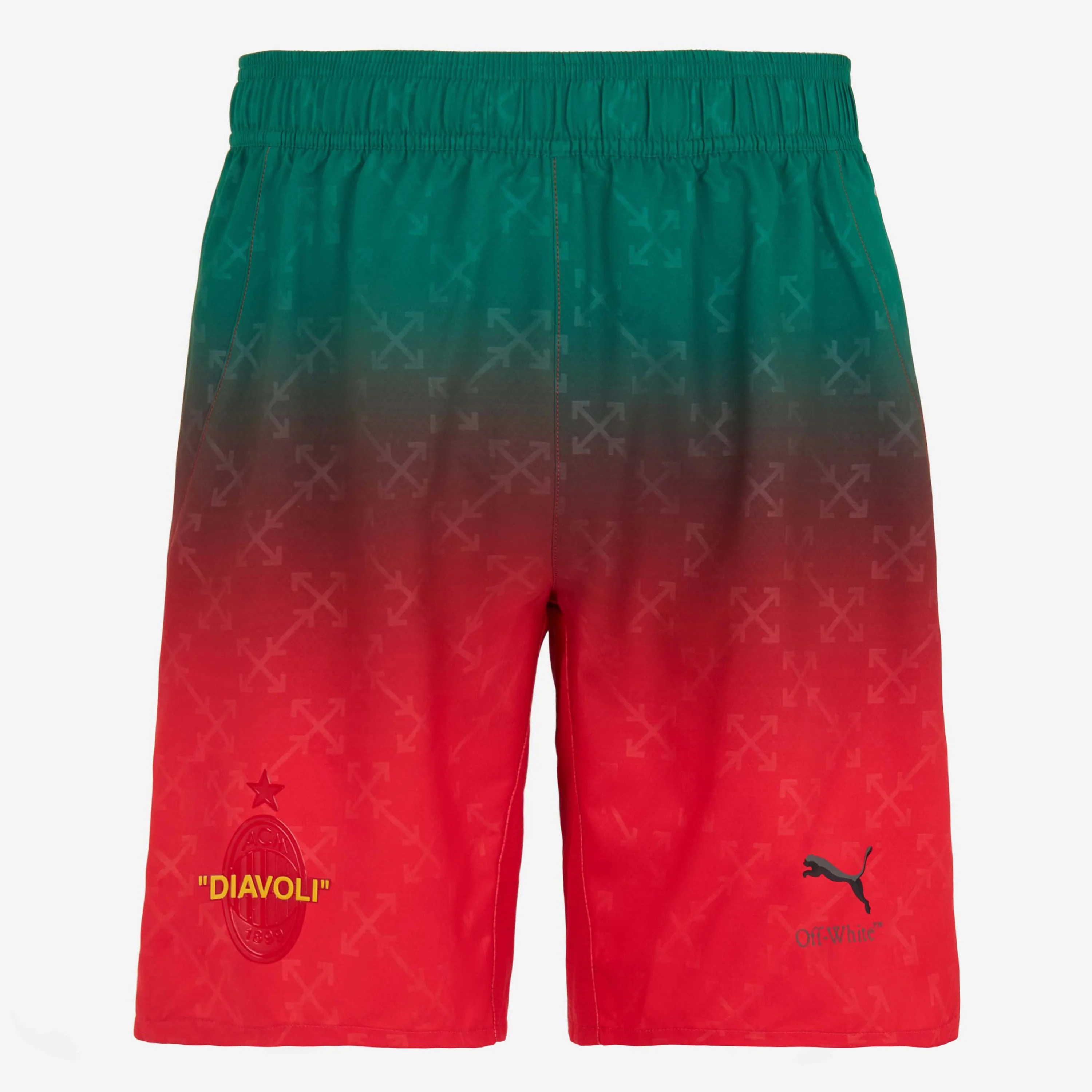 PANTALONCINI ROSSI PUMA X AC MILAN X OFF-WHITE™ 2024/25 - Image 8