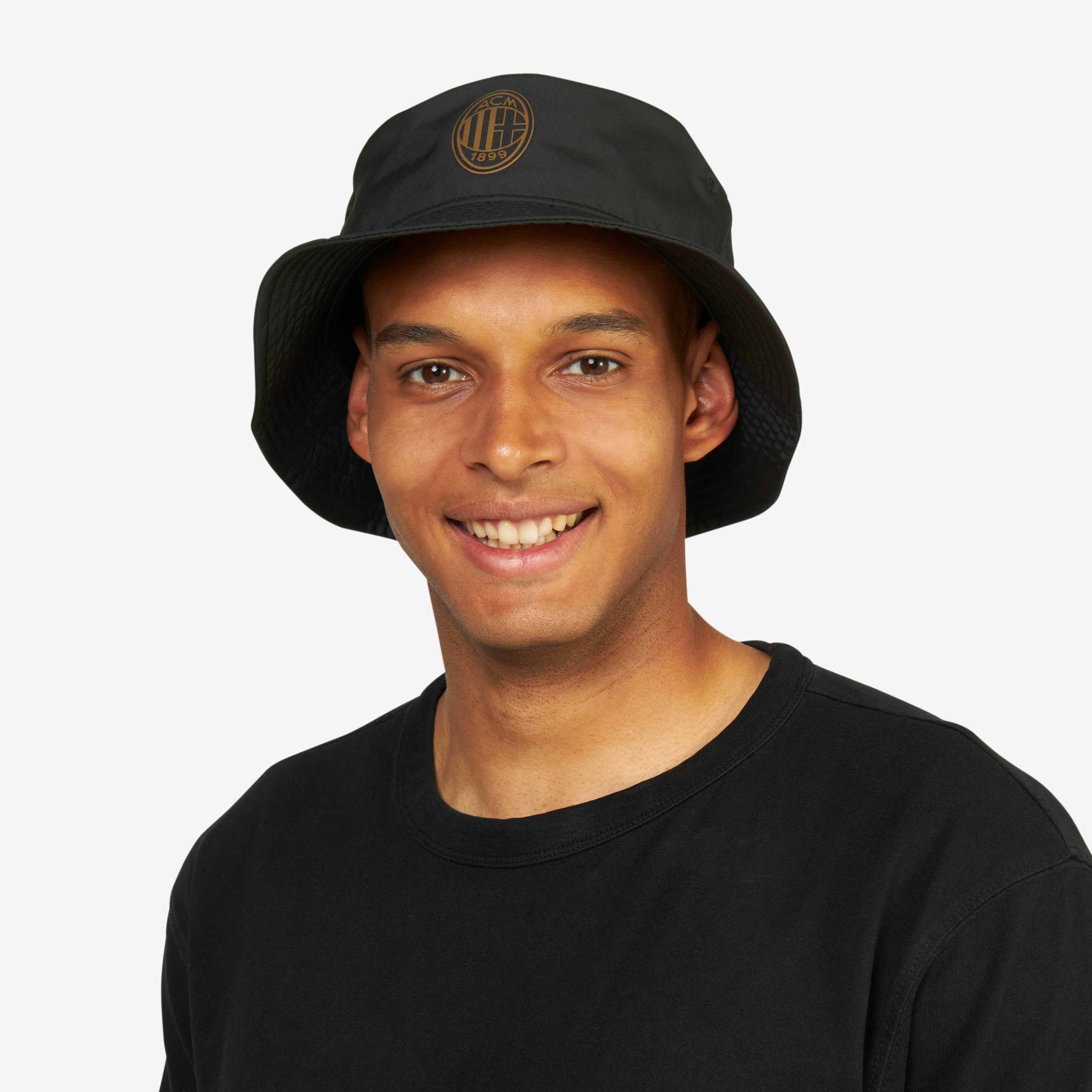 BUCKET HAT NEW ERA X AC MILAN CON LOGO - Image 3