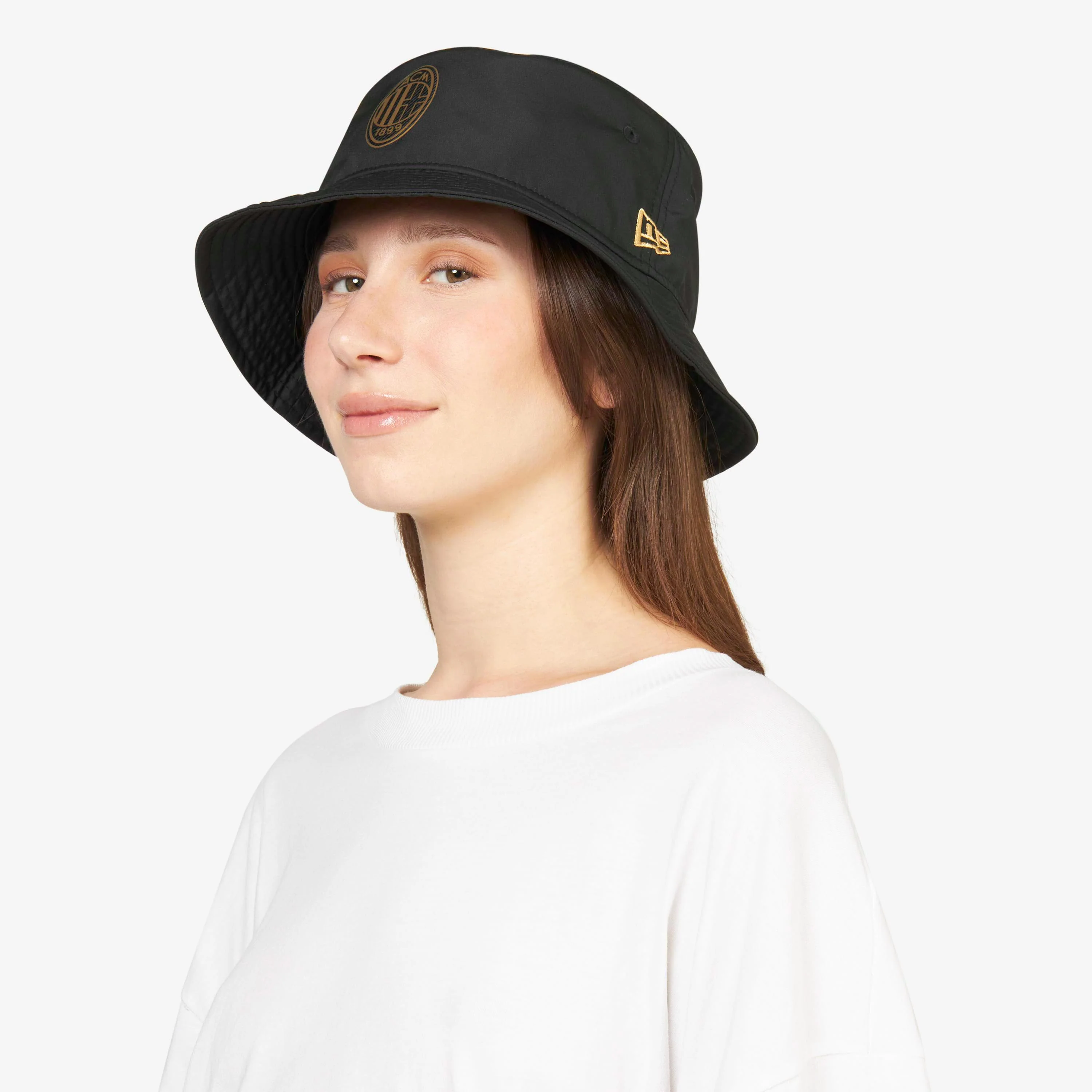 BUCKET HAT NEW ERA X AC MILAN CON LOGO - Image 6