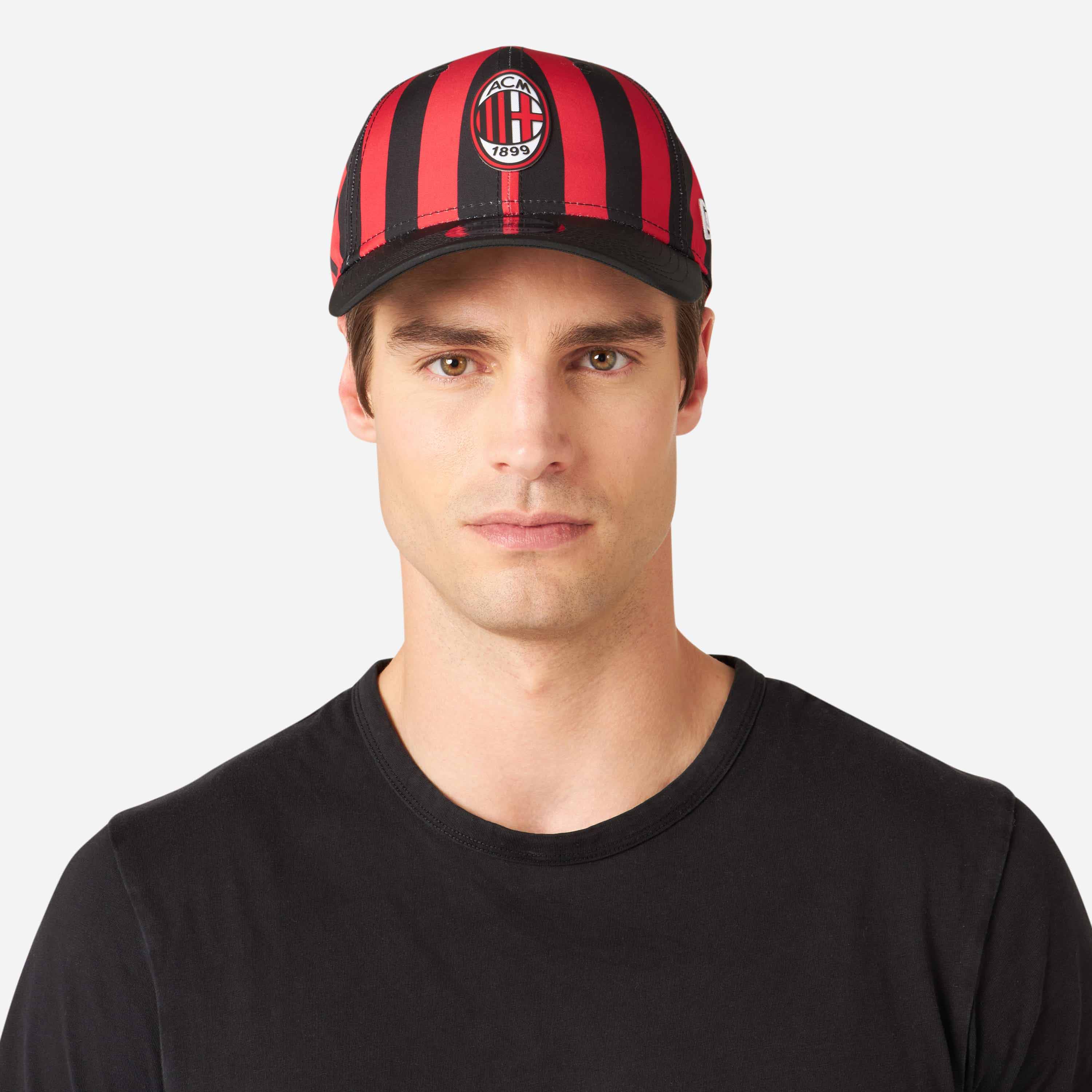CAPPELLINO 9FORTY® NEW ERA X AC MILAN ROSSONERO CON LOGO - Image 3