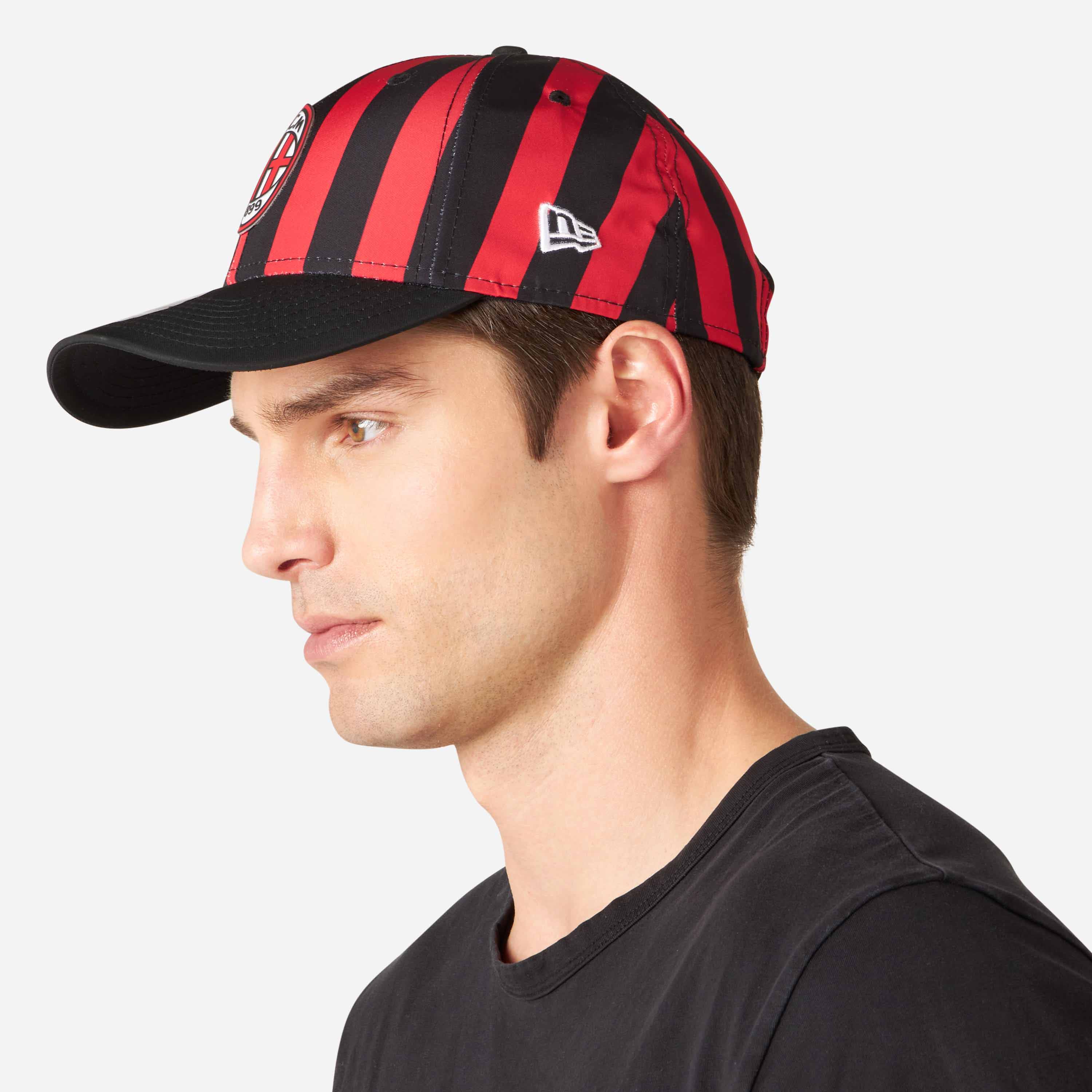 CAPPELLINO 9FORTY® NEW ERA X AC MILAN ROSSONERO CON LOGO - Image 5