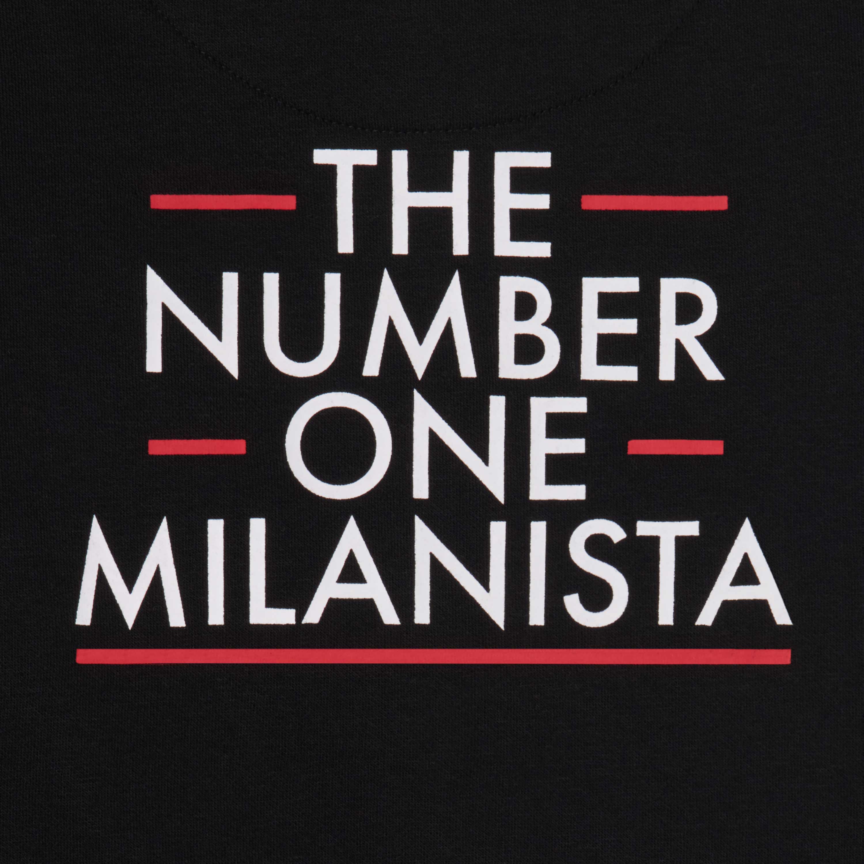 FELPA MILAN BAMBINO NERA MILANISTA COLLECTION - Image 4