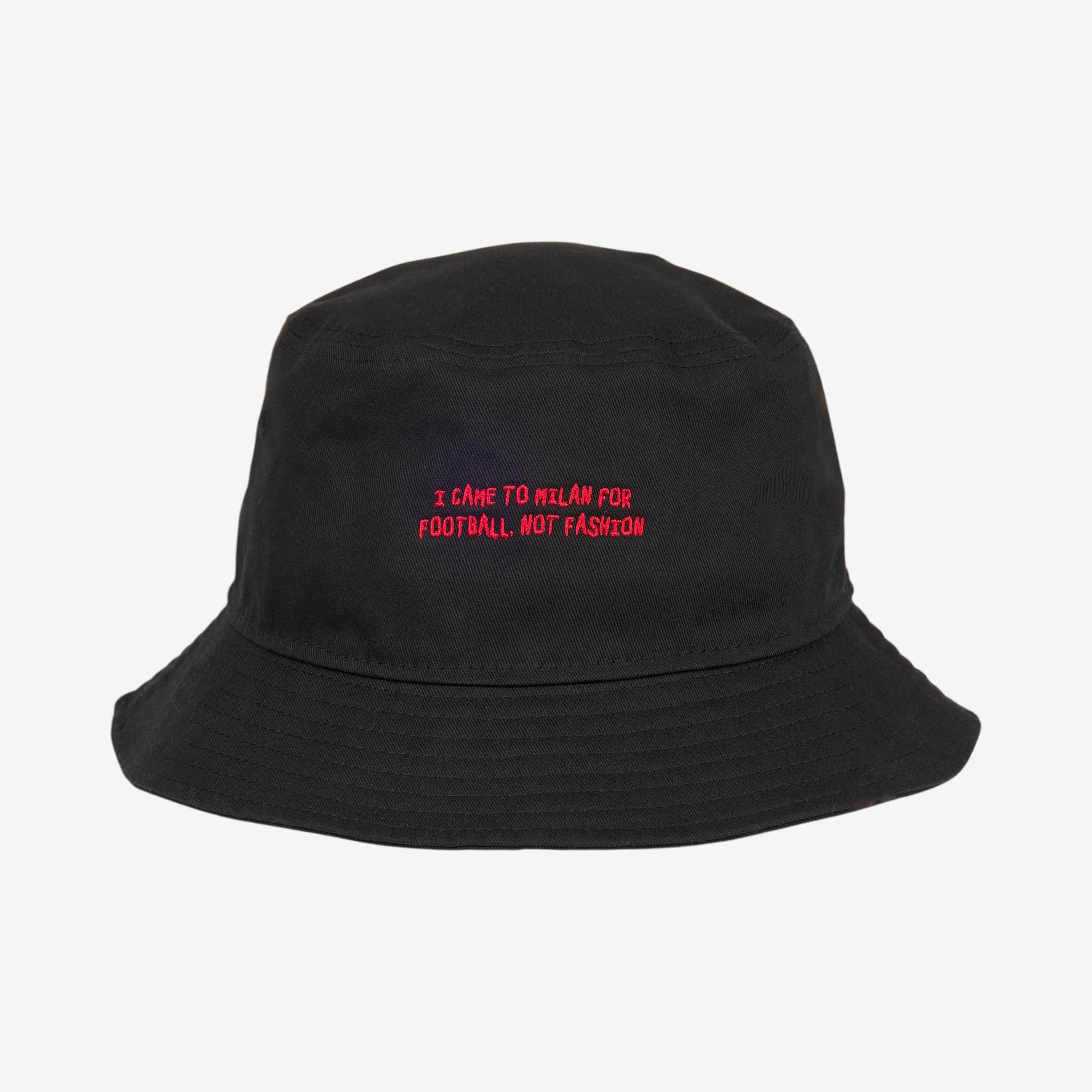 BUCKET HAT NEW ERA X AC MILAN CON FRASE - Image 3
