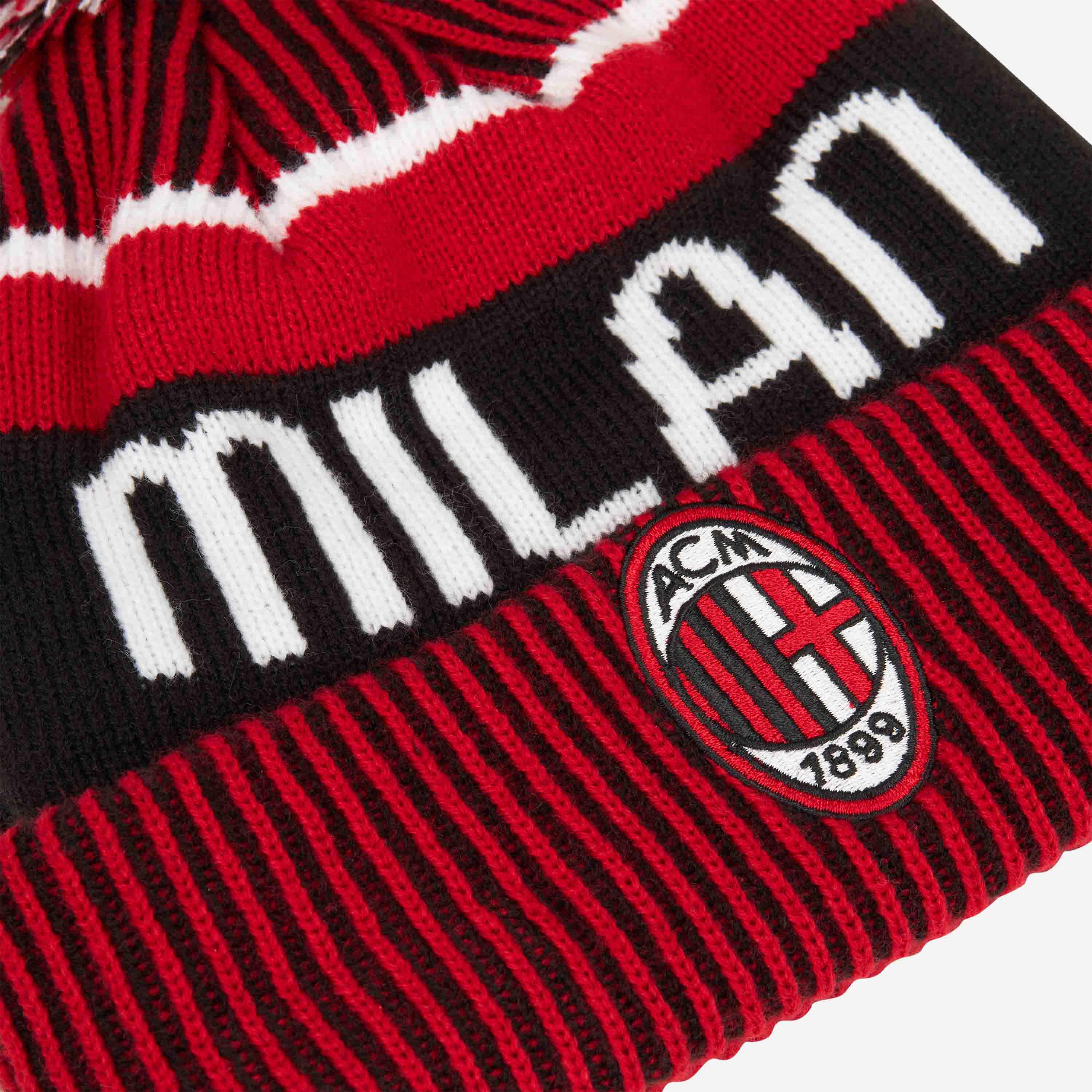 BERRETTO CON POMPOM NEW ERA X AC MILAN CON LOGO - Image 5