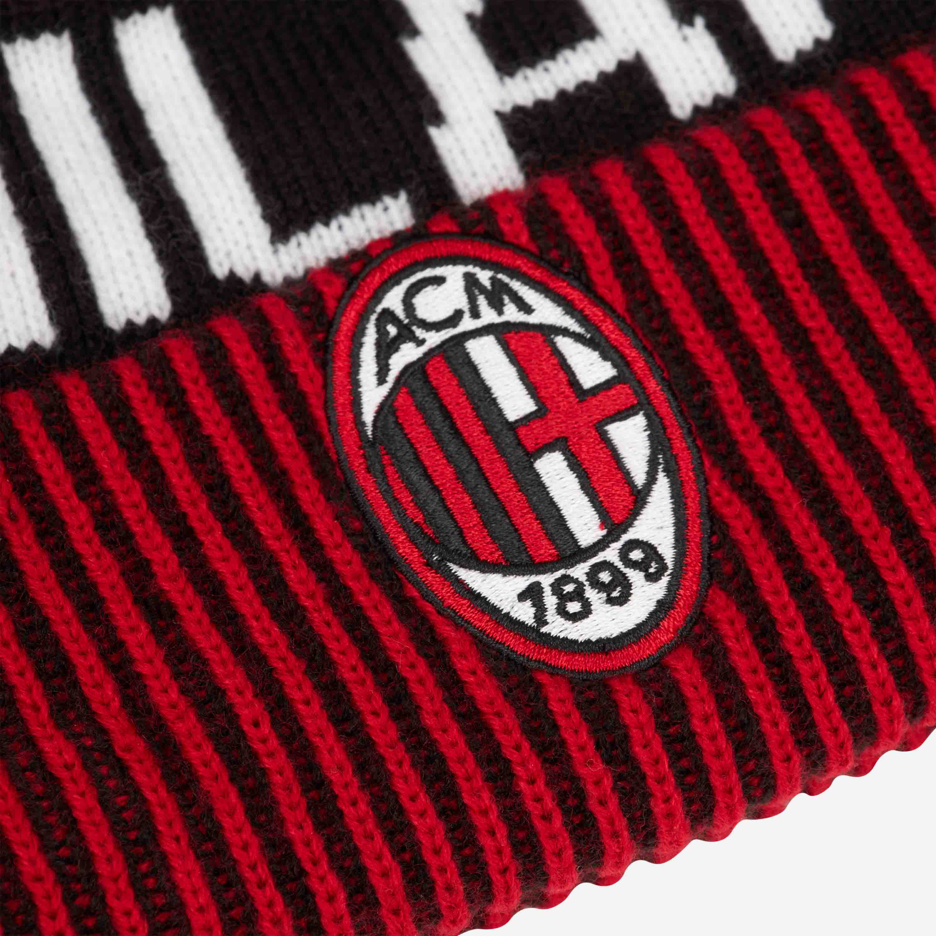 BERRETTO CON POMPOM NEW ERA X AC MILAN CON LOGO - Image 6
